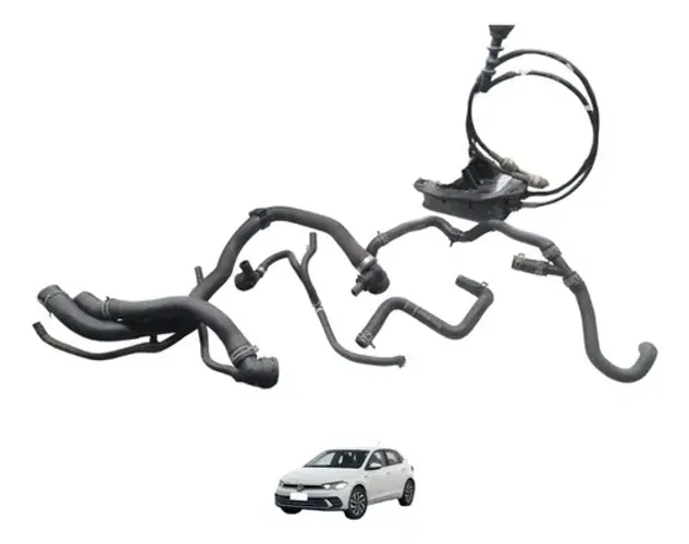 Kit Mangueira Radiador Polo 1.0tsi 18a26 Inferior/superior