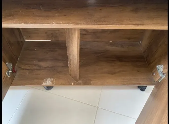 Rack para TV / Painel para Sala em MDF Amadeirado