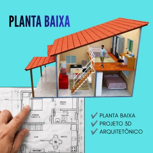 Projetos Planta baixa para sua obra