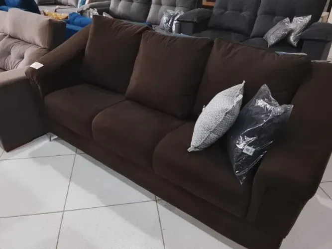 SOFÁ AVULSO 3 LUGARES SUEDE