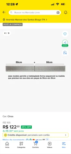 Oportunidade Ralo linear 