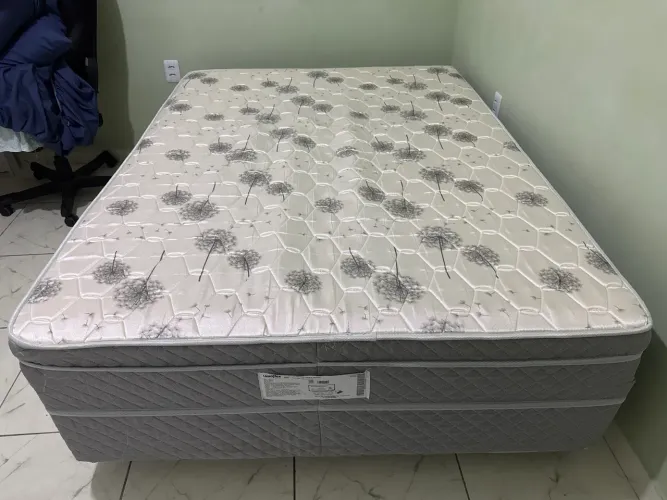 Cama Box Casal Conjugada Umaflex Aspen