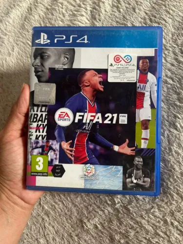 FIFA 21 - PS4 - Mídia Física Original - Mbappe Capa