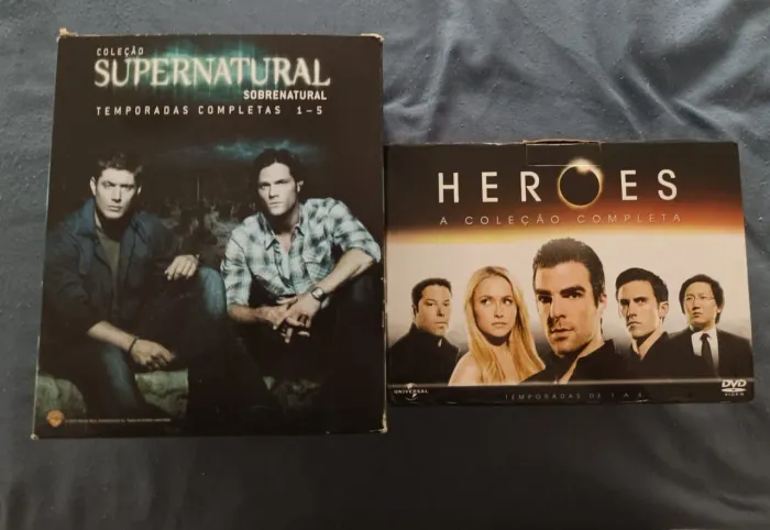[DVD] BOX SUPERNATURAL e HEROES