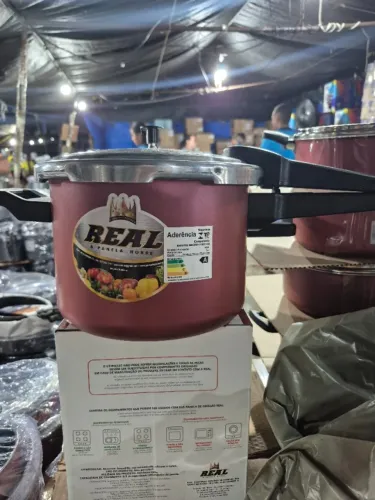 Panela real com fechamento externo, capacidade: 4,5l