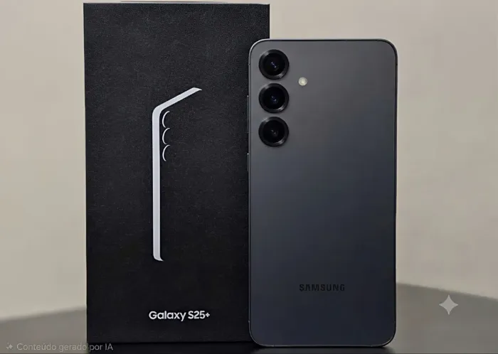 Galaxy S25 Plus 512GB - PERFEITO ( nota, e garantia de loja )