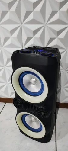 Caixa de Som Multilaser Mini Torre Neon X 300W