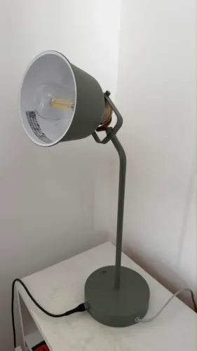 Luminária de mesa verdete x2 (preço para ambas)