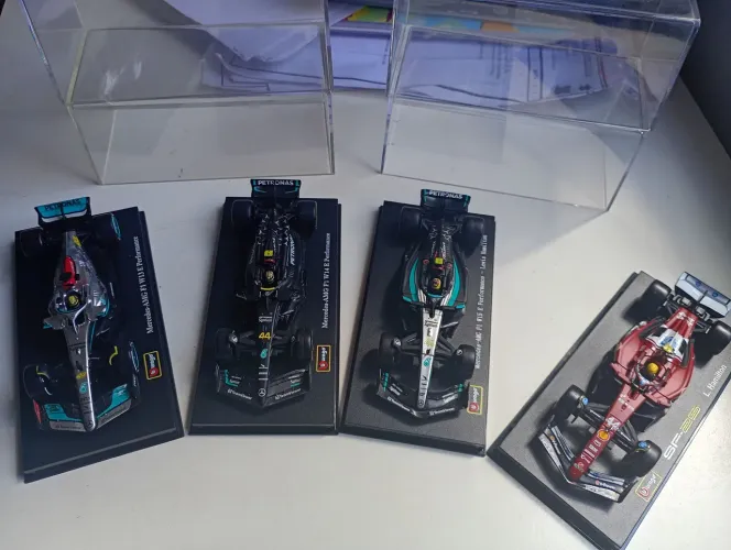 F1 Burago Coleção Lewis Hamilton 1:43