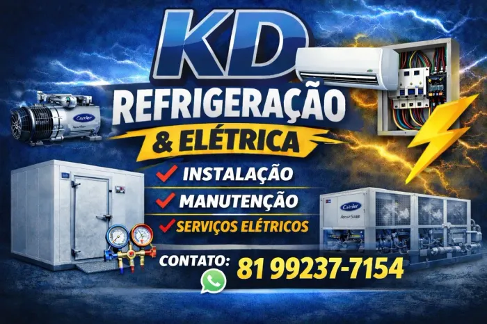 Manutenção elétrica refrigeração 