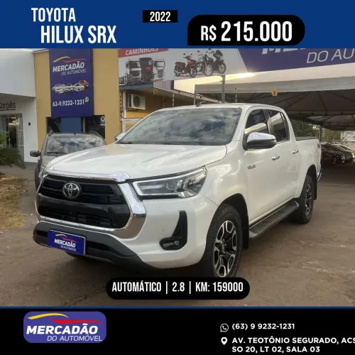 Toyota Hilux CD SRX 4X4 2.8 TDI 16V Diesel Aut. 2022