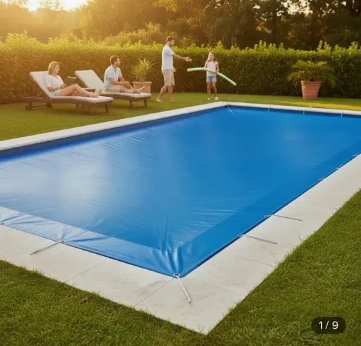 Lona para piscina grande por 200 reais 8mx4m