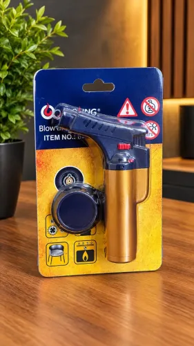 MINI MAÇARICO PORTÁTIL RECARREGÁVEL A GÁS QL-001