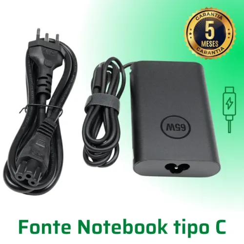 Fonte Tipo C para Notebook