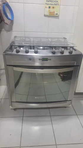 Fogão Brastemp Ative- Inox - 05 Bocas