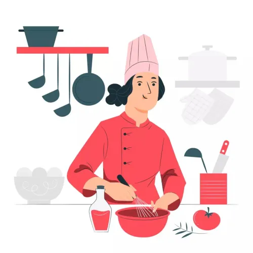 Cozinheira para barraca de praia 