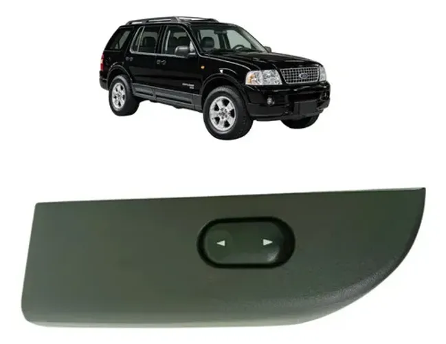 Moldura Botão Vidro Traseiro Esquerdo Explorer 2005
