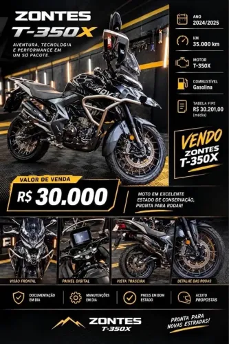 Moto Zonte T350
