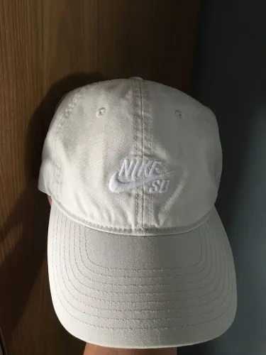 Boné Nike Sb branco neve Original