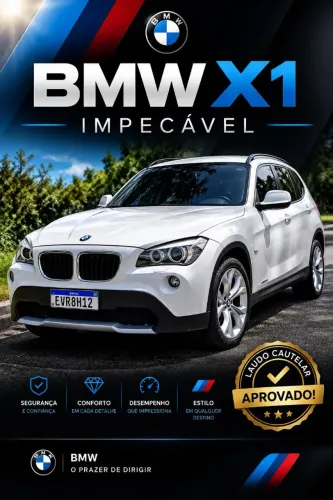 BMW X1 Sdrive 18I 2.0 16V 4X2 Aut. 2012