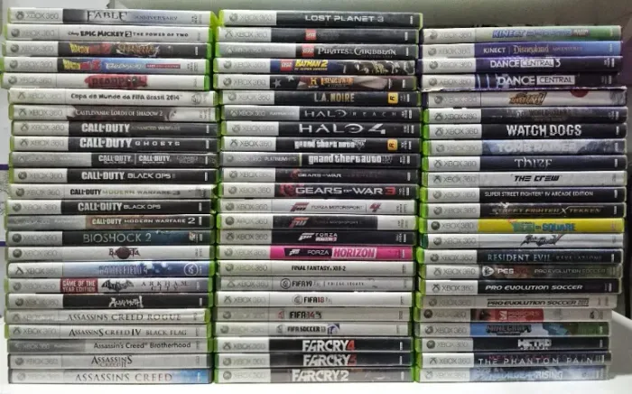 Jogos Originais Para Xbox 360 / One / Séries X / FAT / Slim / S / Funcioando A Partir DE