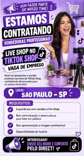 CONTRATA-SE VENDEDORAS