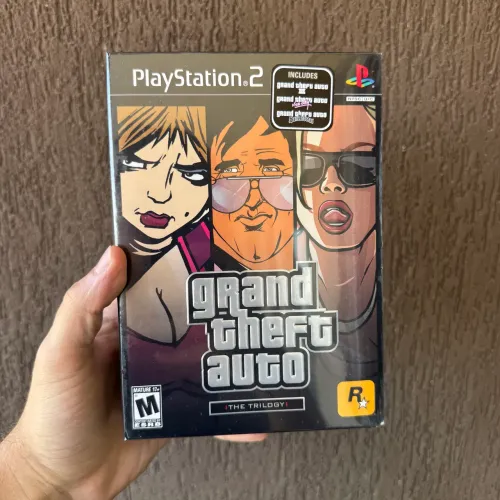 GTA trilogy ps2 original lacrado