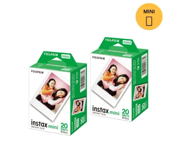 Filme Fujifilm instax mini Branco 40 Fotos