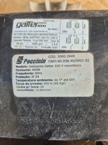 Motor Peccinin 220V