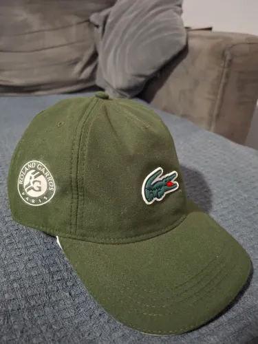 Boné Lacoste Roland Garros novo