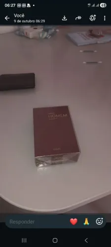 Perfume natura homem sagas