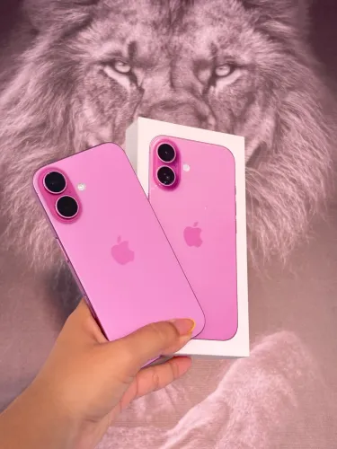 iPhone 16 rosa com garantia e documento 