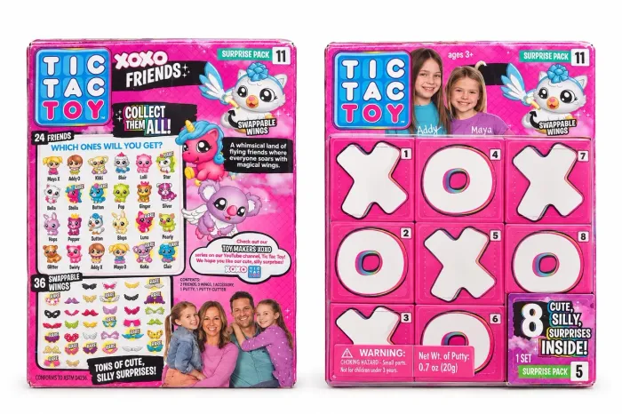 Tic Tac Toy XOXO Friends Surprise Pack - Kit com 3 Unidades