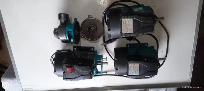 3 MOTORES BOMBAS D'ÁGUA ANSI-II 200W 3.200 RPM 220V