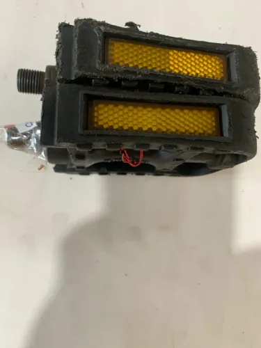 Par pedal plástico monark rosca fina