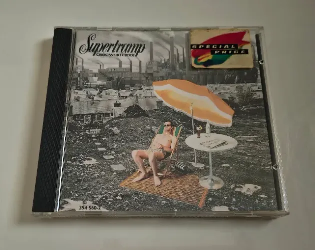 CD Supertramp - Crisis What Crisis - A&M Records - Made in West Germany. 