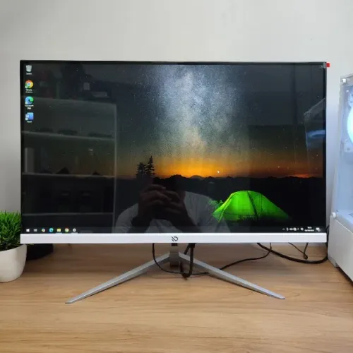 Monitor Gamer 24" 100Hz IPS Branco Lacrado