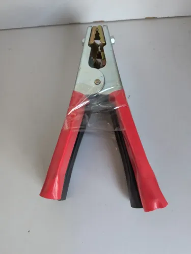 LT125 Par 2 Garra Jacare Para Cabo Bateria Chupeta