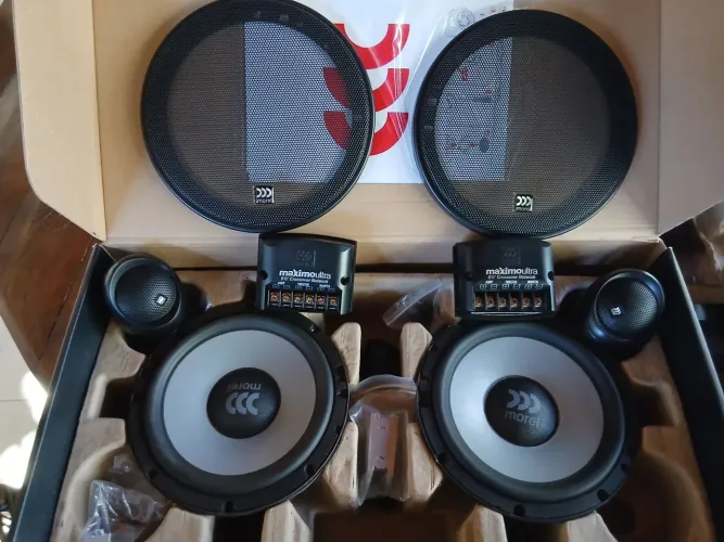 Kit 2 vias morel maximo ultra 6,5 