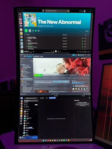 Monitor Gamer Curvo 165hz + Suporte Articulado ELG
