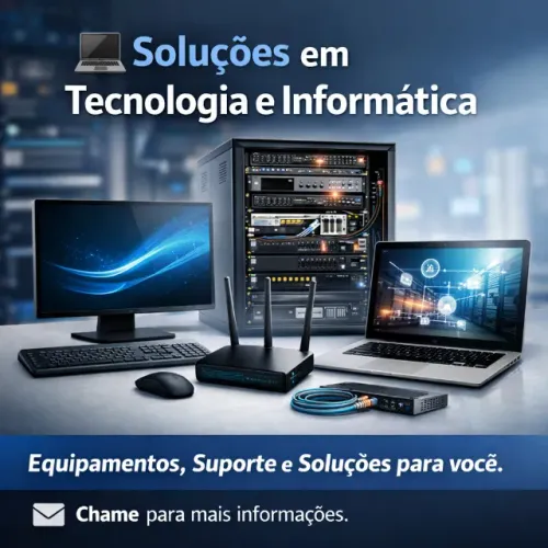 Serviços de Informática, Manutenção, Soluções, Computadores, Notebooks, Roteadores