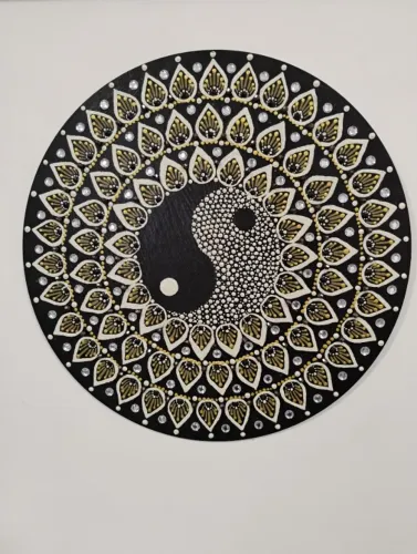 Decoração de parede Yin Yang
