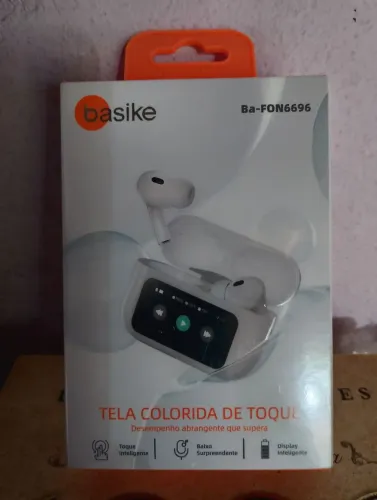 Fone de Ouvido Bluetooth - Tela Colorida de Toque