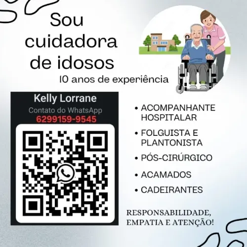 Sou cuidadora de paciente