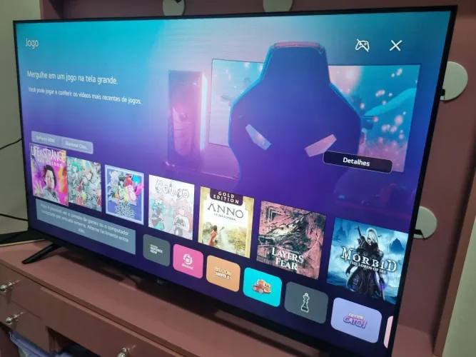 TELÃO SMART LG 4K 43 POLEGADAS 