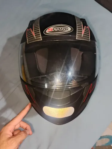Capacete Moto Ebf Seminovo