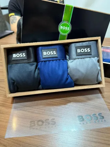 Kit 3 cuecas box P AO GG