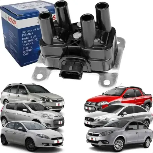 Bobina de Ignição - Fiat BOSCH F000ZS0243