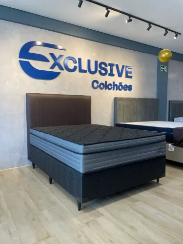 Colchão de Espuma e Base Casal 