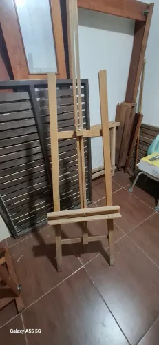 Cavalete tripé p pintura